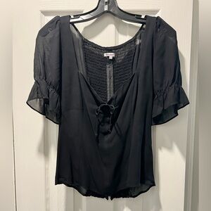 Short sleeve Reformation blouse